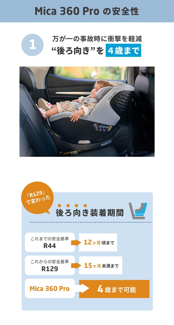 ����������Ź��4ǯ�ݾڡۥޥ������� �ޥ���360 �ץ� �٥ӡ������� ���㥤��ɥ����� R129Ŭ�� ������ ��ž�����㥤��ɥ����� MaxiCosi Mica 360 Pro �����Х���