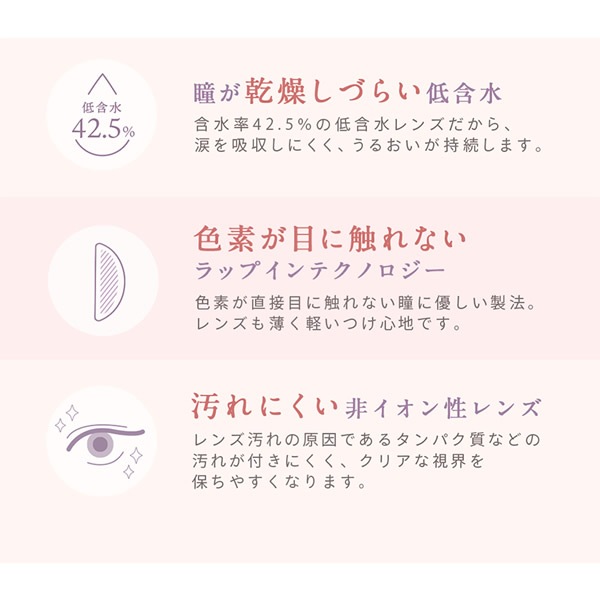 ߥ 1Ȣ10 饳 ǡ 14.2mm 14.5mm 1day ٤ ٤ʤ LuMia  顼󥿥 