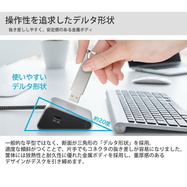 �����ꥢ �ǥ륿�ϥ֥����� SD-HC2A4-CR USB�ϥ� TypeC ��®ž�� SD�����ɥ����å� MicroSD�����ɥ����å� �ǥ륿���� ��°�ܥǥ� �ʥ����󥱡��֥� ���� ����ѥ��� AC�����ץ������� �ѥ����� ���ޥ� �ޥ��� �����ܡ��� DELTA HUB EIGHT