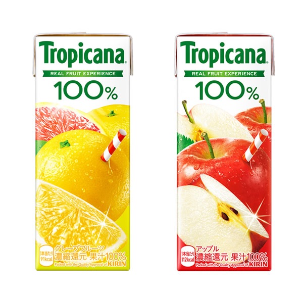 ����� �ȥ��ԥ�����100% 250ml��48�� (24�ܡ�2������) ��ѥå� KIRIN �̽�100�� ���塼��  ���åץ� �ե롼��