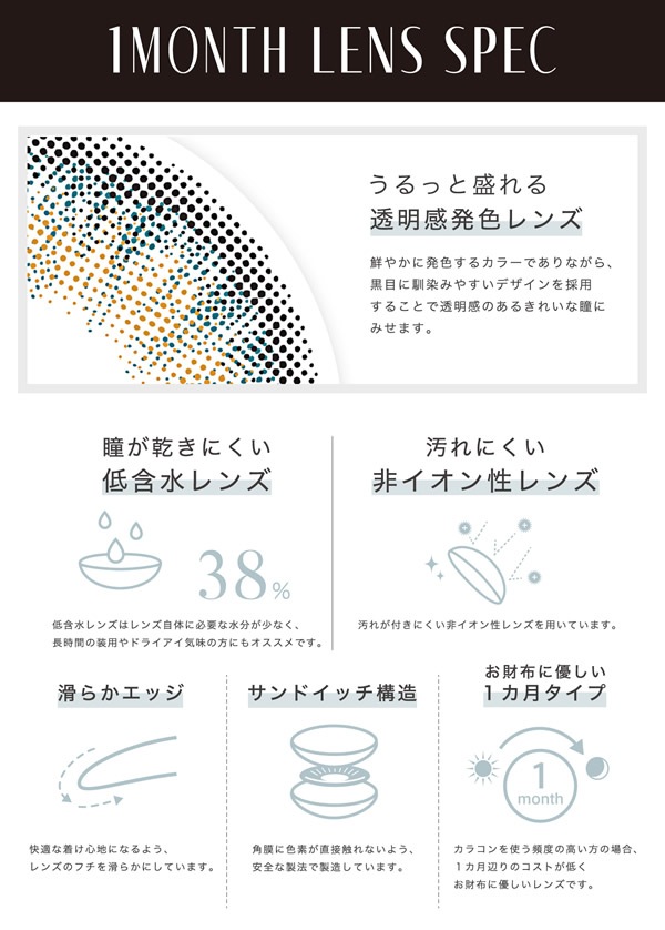 ���ࡼ�� �ޥ󥹥꡼ 1Ȣ1��  ���饳�� 1���� 1month �ޥ󥹥꡼ 14.5mm �٤��� LILMOON �������� �ʤ�֤�⤫ ���顼���󥿥��� ���󥿥��ȥ�� ����