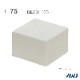 EL  �ѥѥ��� ������������åס�Size 75����������                     ������������     ����������         ��       EL Outer Cap for Square Pipe