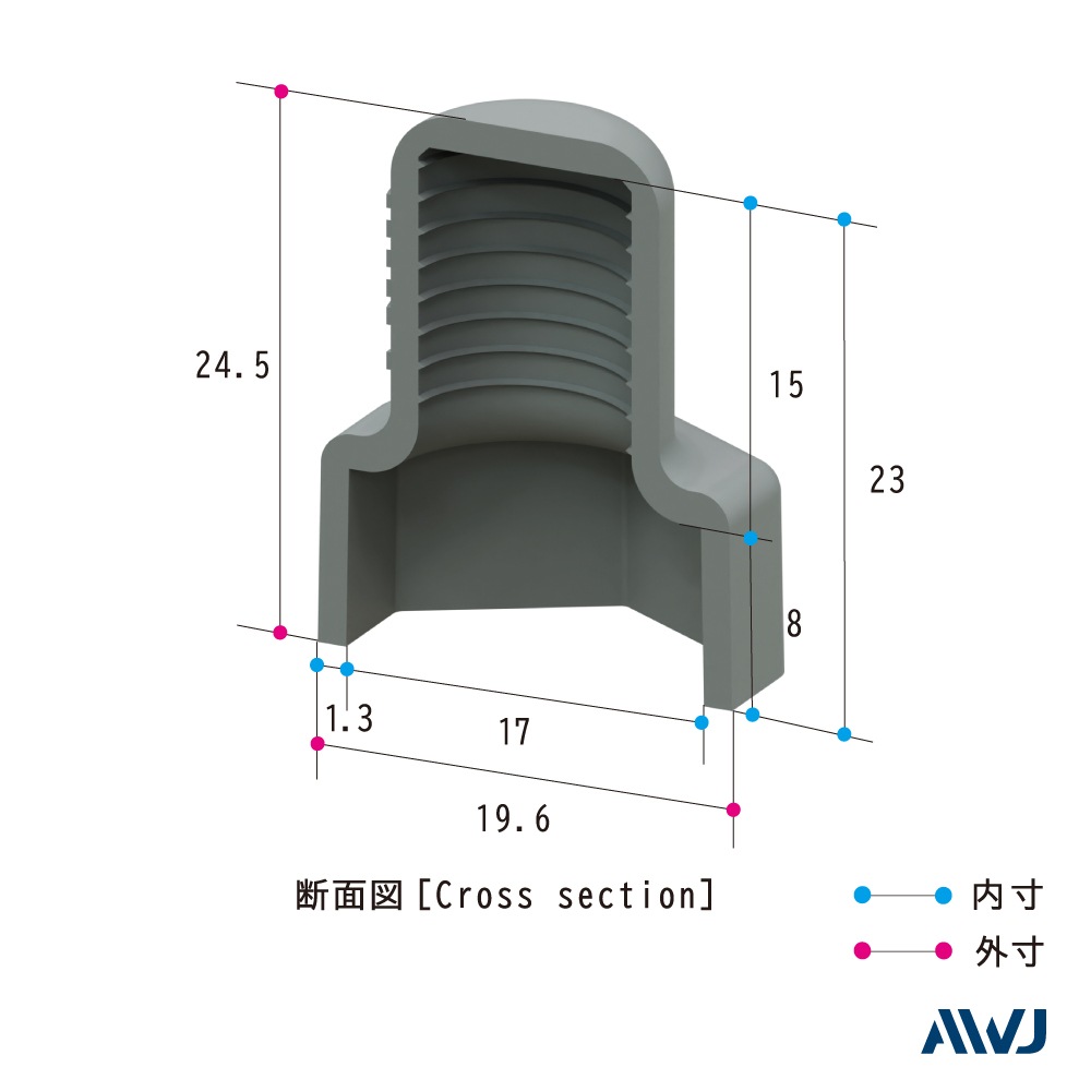 EL ���󥰥�ʥåȥ���åס�Size W3/8��������������������                            ����������         ��       EL Single Nut Cap