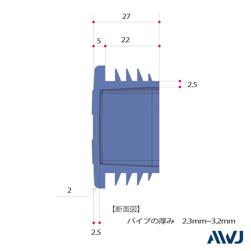 EL  �ѥѥ��� ����ʡ�����åס�Size 60��������������������                          ����������         ��       EL Inner Cap for Square Pipe