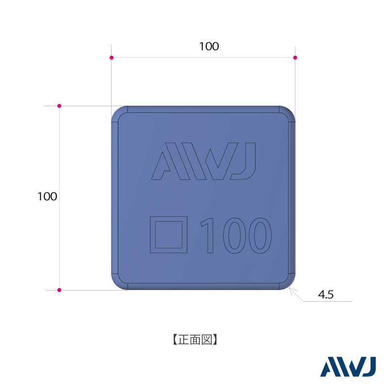 EL  �ѥѥ��� ����ʡ�����åס�Size 100������������                          ������������������         ��       EL Inner Cap for Square Pipe