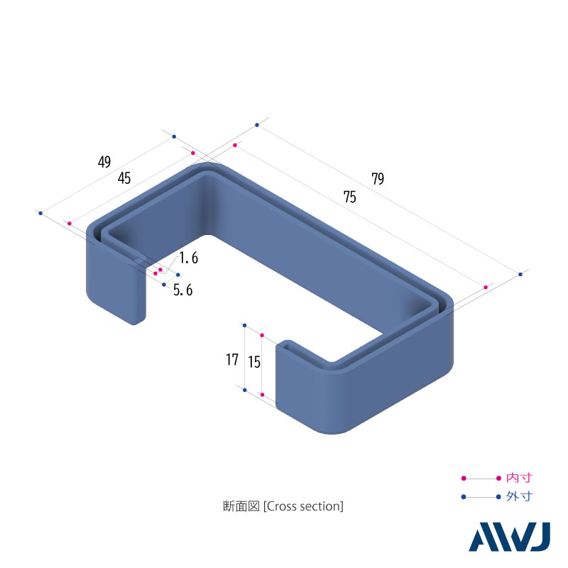 EL  å׹·ݥåסSize C75AEL Lipped Channel Steel Cap