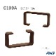 EL  å׹·ݥåסSize C100AEL Lipped Channel Steel Cap