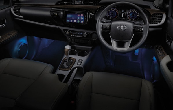 タイ・トヨタ純正 レザー調アームレスト | GUN125 ハイラックス