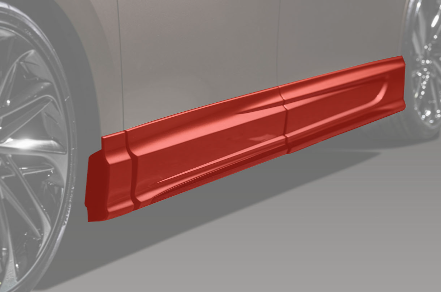 アルファード40系 サイドパネル【40ALPHARD - BUMPER TYPE FRP】 | 40
