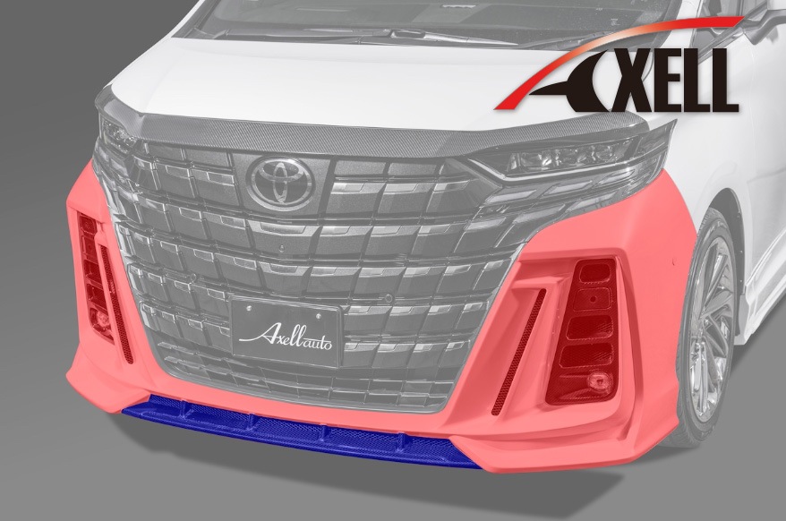 アルファード　フロントバンパー アルファード40系 フロントバンパー【40ALPHARD - BUMPER TYPE FRP +