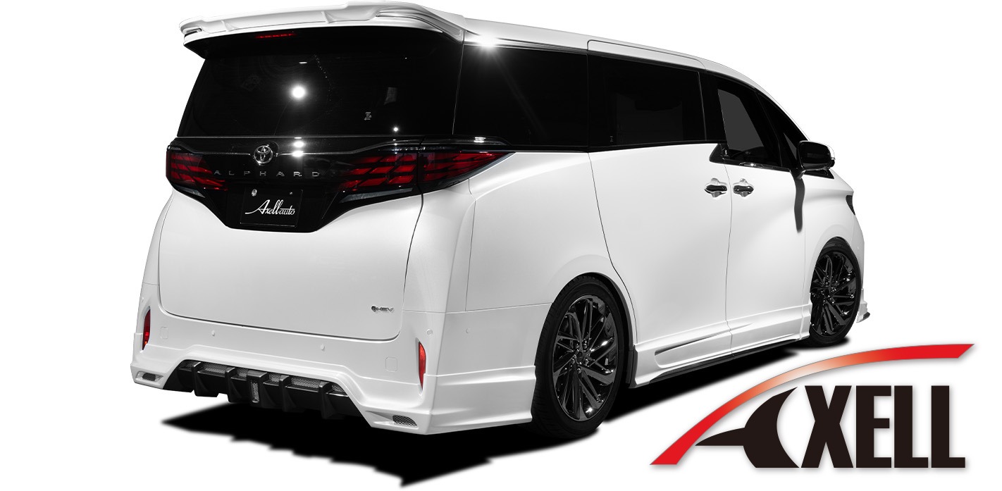 アルファード40系 リアウィング【40ALPHARD - HALF TYPE FRP】 | 40系