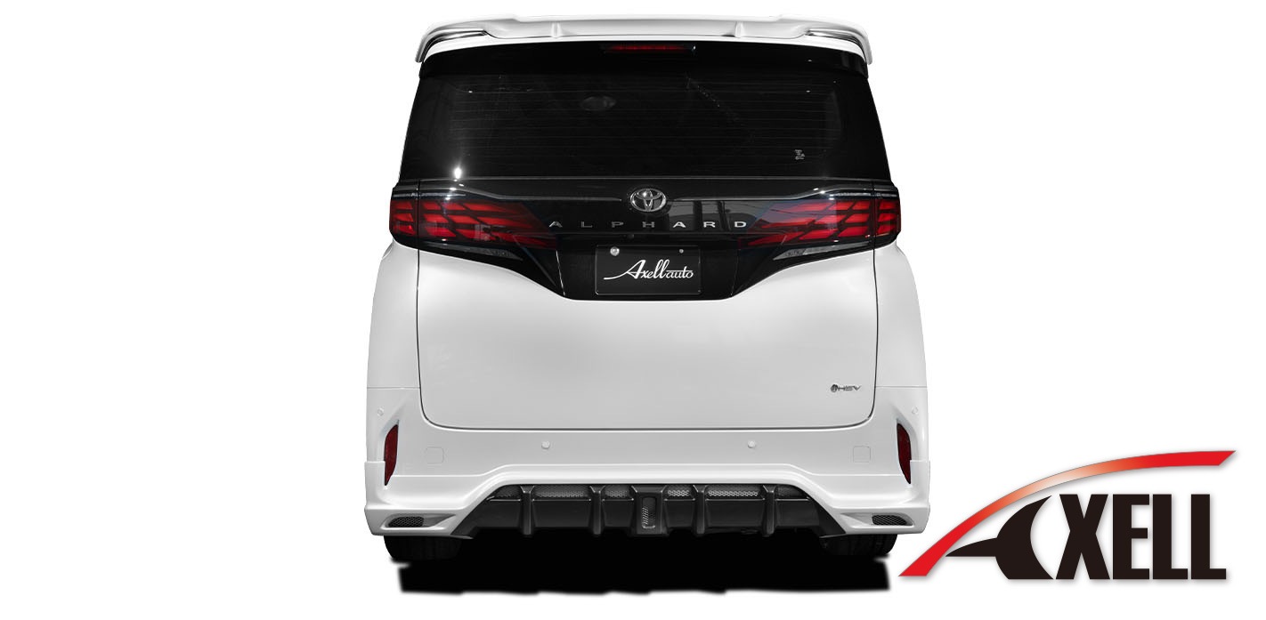 アルファード40系 リアウィング【40ALPHARD - HALF TYPE FRP】 | 40系