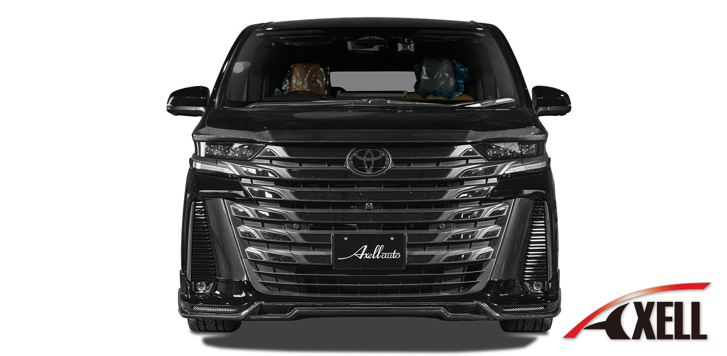 トヨタ　ベルファイア用　フロントハーフスポイラー　グリル ヴェルファイア40系 フロントハーフスポイラー【40VELLFIRE ROYAL