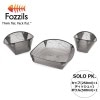 Fozzils(フォッジルズ) ソロパック(カップ・ディッシュ・ボウル×各1個) [グレー]