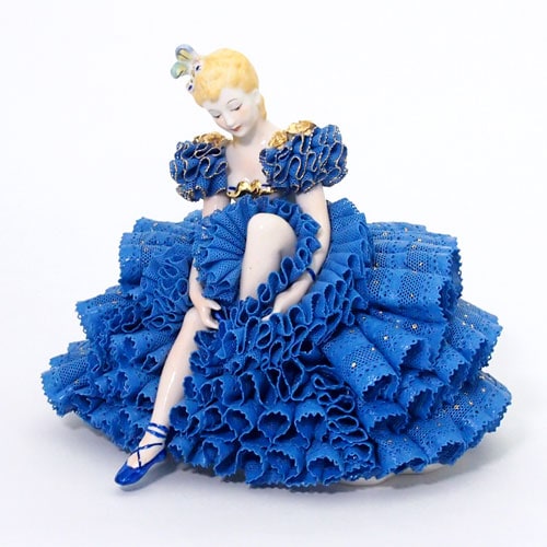 アイリッシュドレスデンバレリーナブルー