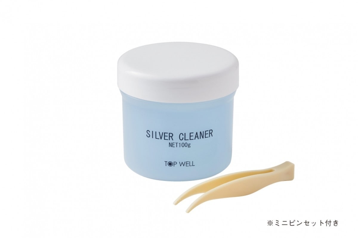 トップウェル]シルバークリーナー 液体 100g 磨き 洗浄液 シルバーお