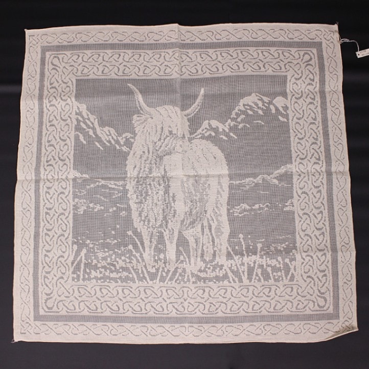 希少　MYB Textiles　ハイランドカウ　ナチュラルコットンナプキン MYB Textiles ハイランドカウ ナチュラルコットンナプキン（箱
