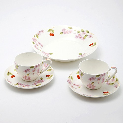 Aynsley チェリーブロッサム　食器セット　エインズレイ　桜 チェリーブロッサム ペアヨークマグ | チェリーブロッサム