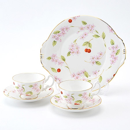 エインズレイ陶花　チェリーブロッサム 陶花】 | 英国の名窯エインズレイ