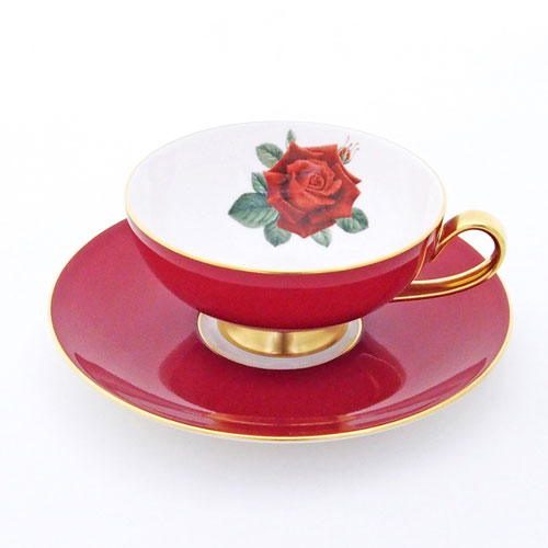 イマン☆エミリー☆レッド ティーポット☆カフェボール☆カップ