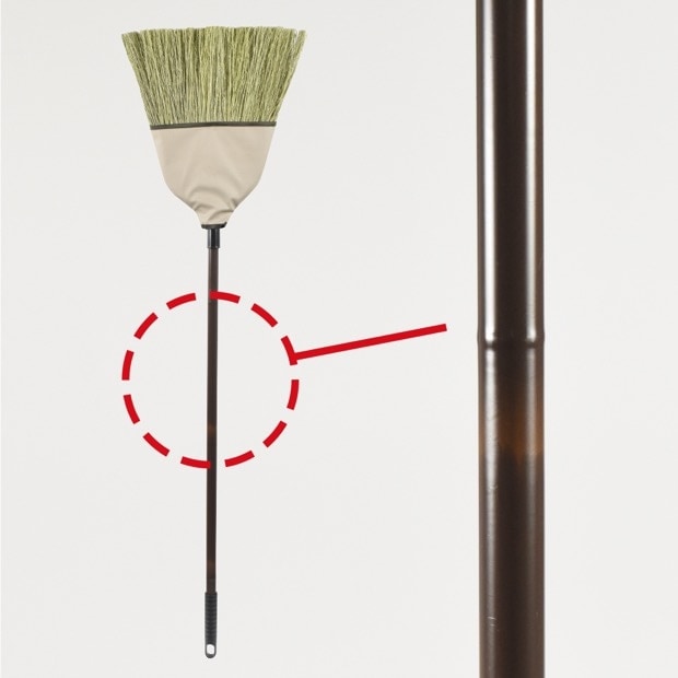 SY104 職人箒 長柄 |おそうじのことならアズマ