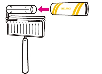 ☆粘着ローラーケースアレンジ⑮ Amazon.co.jp: アズマ工業 粘着ローラー収納ケース カーペット