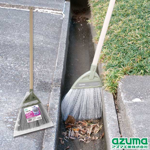 BR176 コンポ化繊ほうき短柄 |おそうじのことならアズマ
