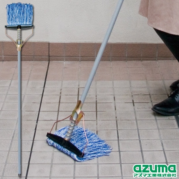 AZ543スプリングモップマイクロファイバー |おそうじのことならアズマ
