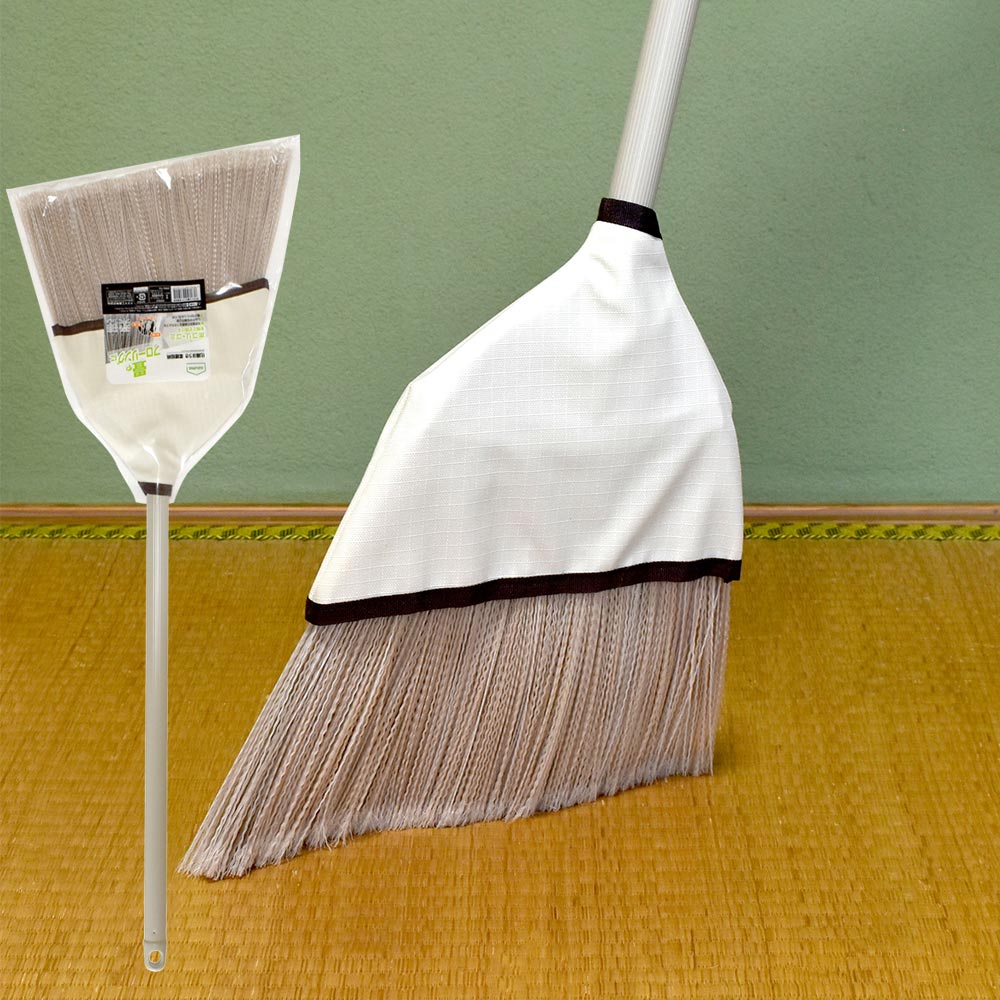 BR454 化繊ほうき 柔穂短柄 |おそうじのことならアズマ