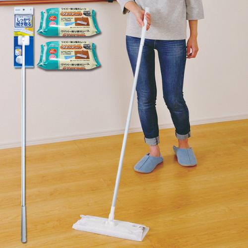 送料無料】【シート30枚×2袋付き】フローリングワイパーLセット