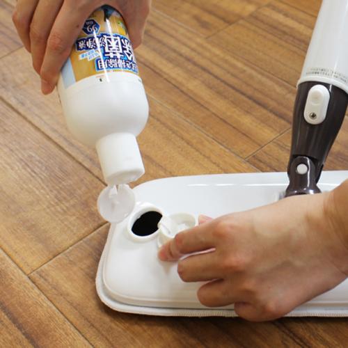 モップさま専用 送料無料】【スペア2枚付き】スプレーフロアモップセット |おそうじの