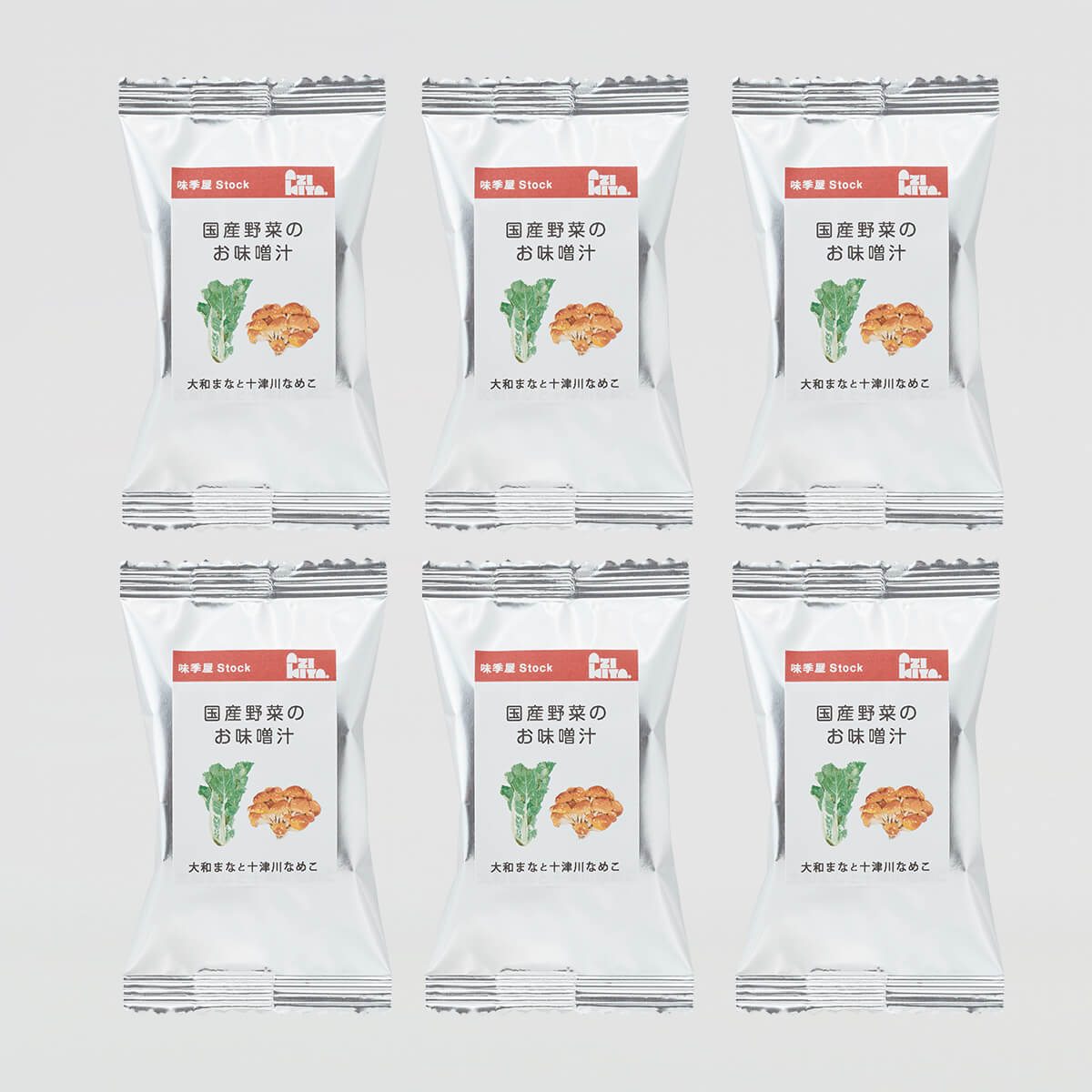 大和まなと十津川なめこのお味噌汁 6食入