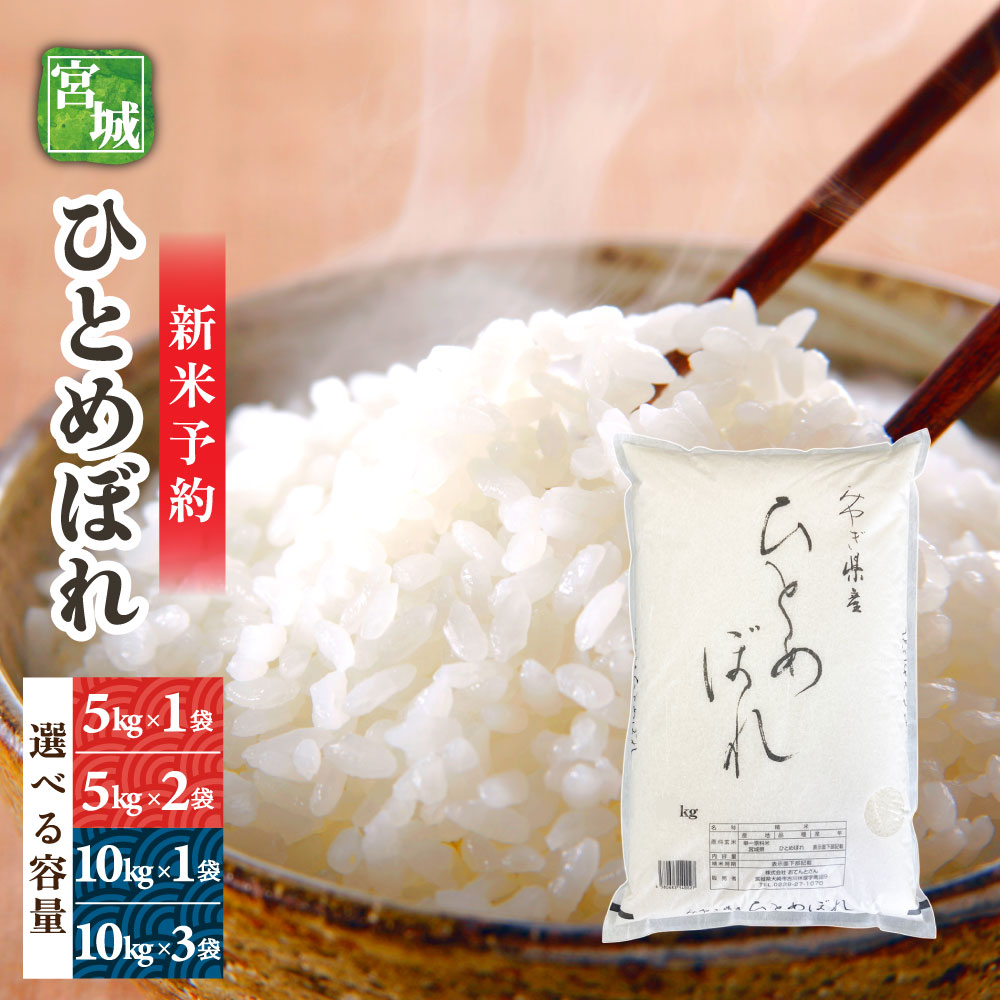 宮城県産 ひとめぼれ 10kg 1袋 令和7年産 | お米 | あじわいの朝産直