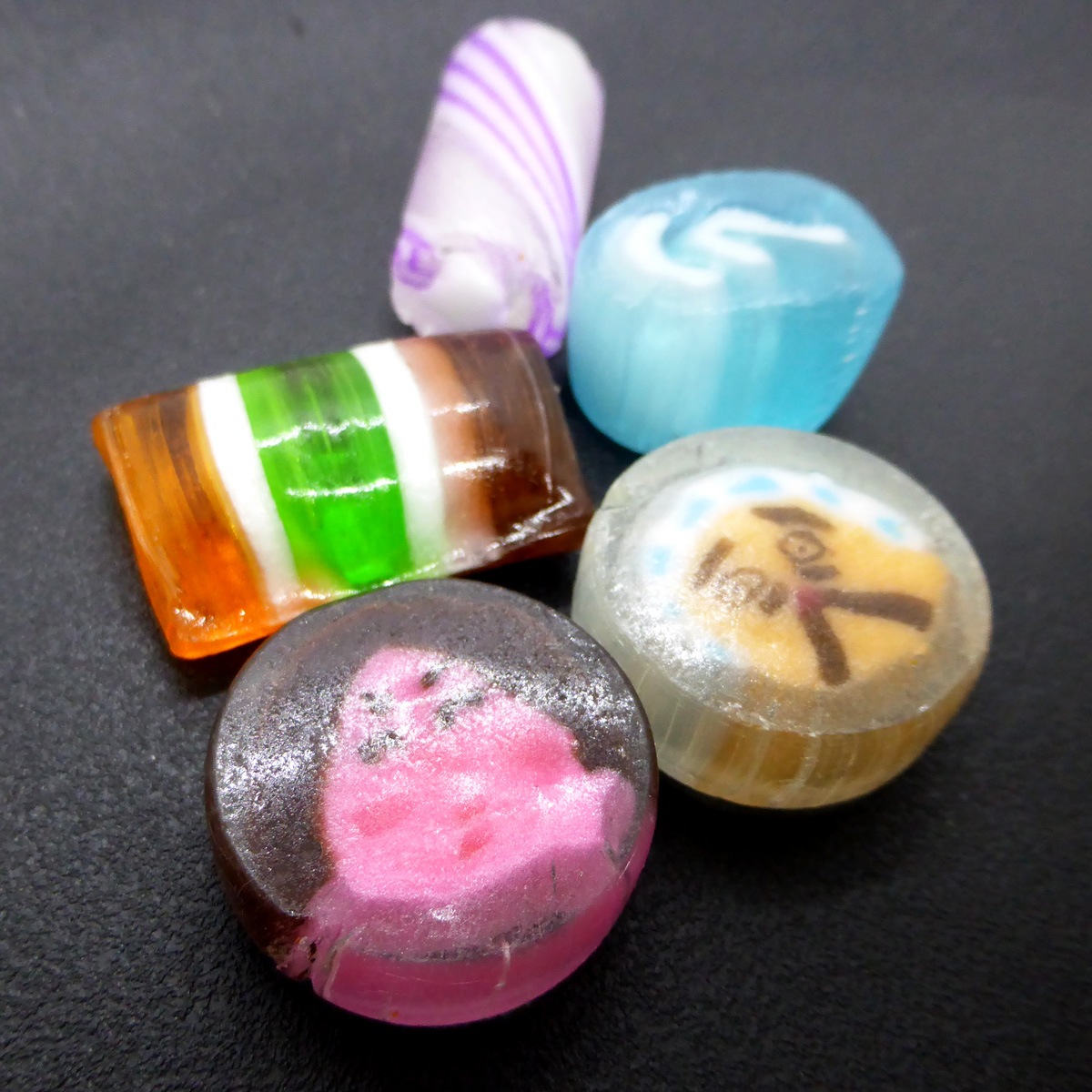 細工飴 昔ながらの古風な飴 ミックスキャンディ 抹茶・コーヒー