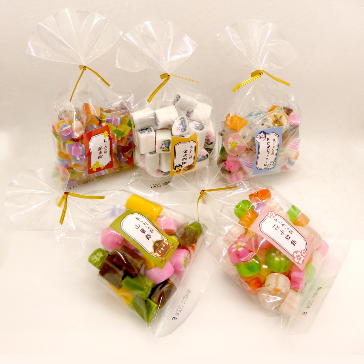 細工飴 昔ながらの古風な飴 ミックスキャンディ 抹茶・コーヒー