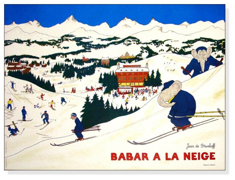 Babar A La Neige 1986年（ジャン ド ブリュノフ）