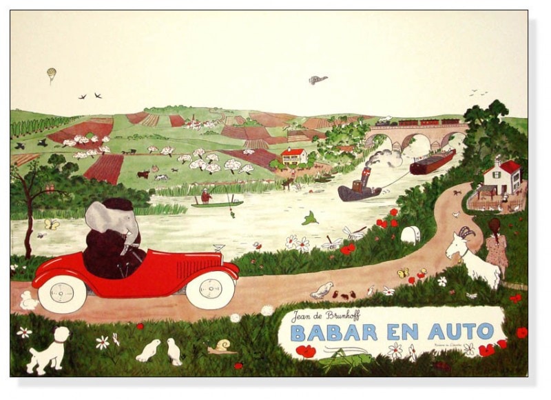 Babar en Auto 1986年（ジャン ド ブリュノフ）