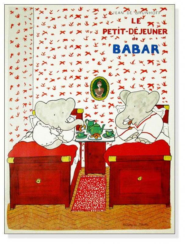 Le Petit Dejeuner Babar 1989年（ジャン ド ブリュノフ）