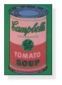 Colored Campbell Soup Can 1965 (red & green)（アンディ ウォーホル）|ポスター