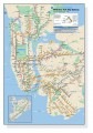 New York City Subway Map（作者不明）|ポスター