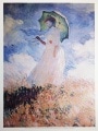 Woman with Parasol（クロード モネ）|ポスター