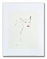 Untitled (Female Head and Hands Applying Eyeliner) c. 1955（アンディ ウォーホル）|ポスター