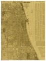 Antique Map of Chicago (neutral)（作者不明）|ポスター