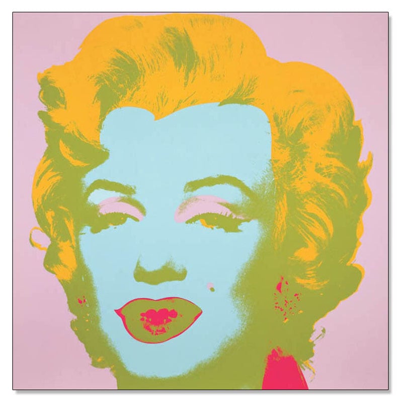 マリリンモンロー (Marilyn) 1967（pale pink)（アンディ ウォーホル）