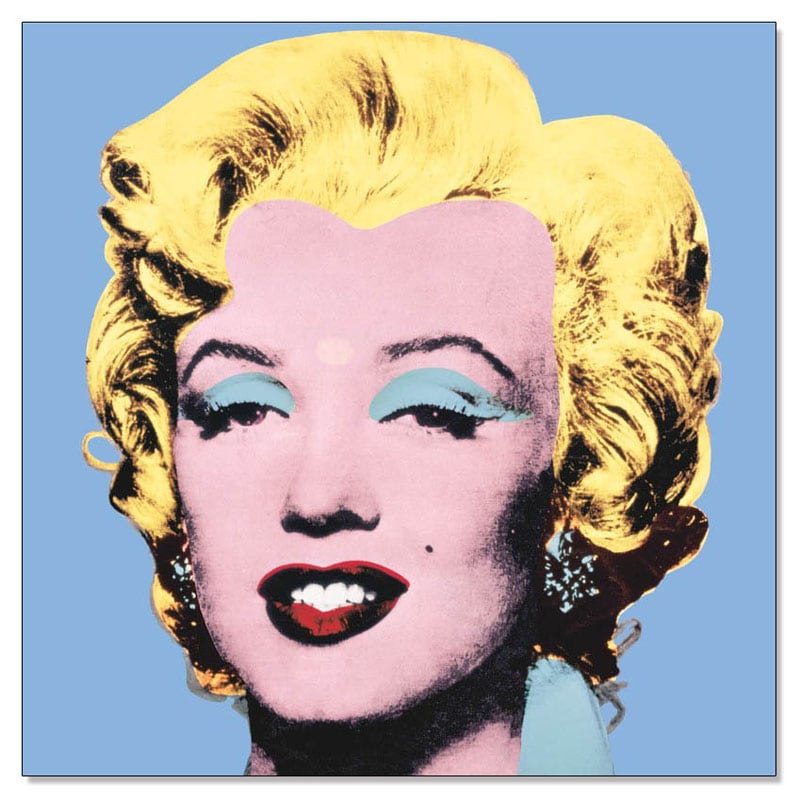 マリリンモンロー (Marilyn) 1964 (Shot Blue)（アンディ ウォーホル）
