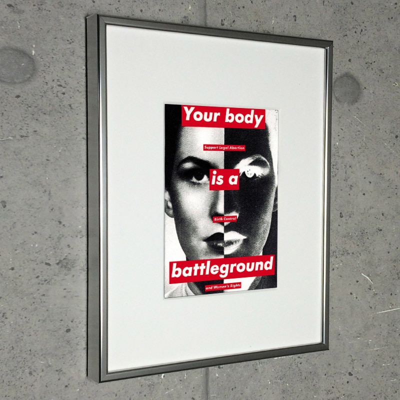 と*と様 額装済/マット作品/Untitled 1989（バーバラ クルーガー） Untitled 1989（バーバラ クルーガー） ポスター販売のアズポスター
