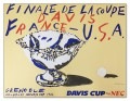 Finale de la Coupe Davis France-U.S.A　1982年（エドゥアルド アロヨ）