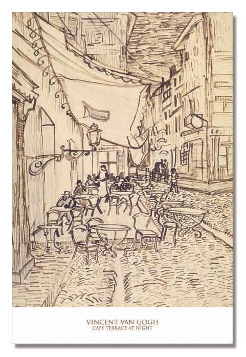 Cafe Terrace at Night 1888（フィンセント ファン ゴッホ）