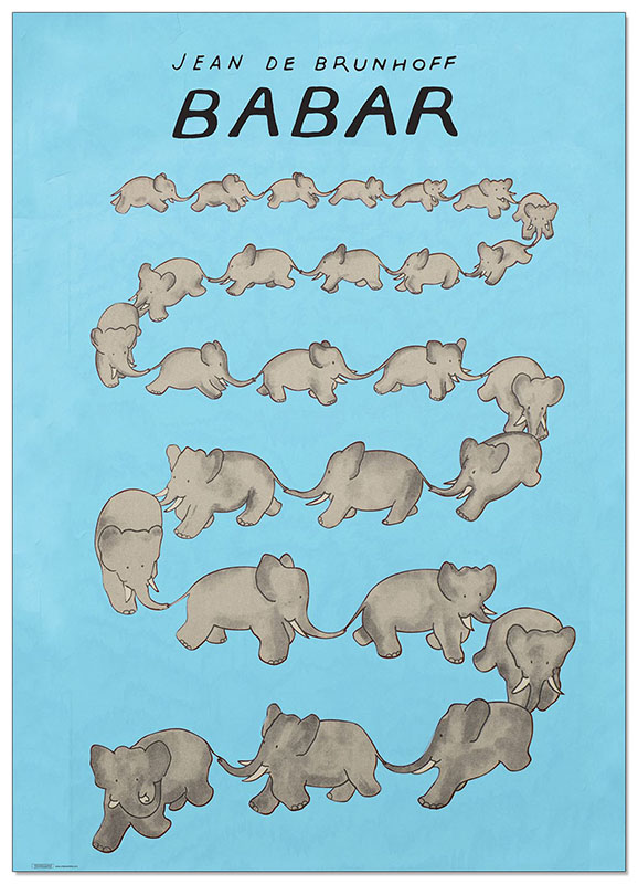 Babar The Blue Carousel（ジャン ド ブリュノフ）
