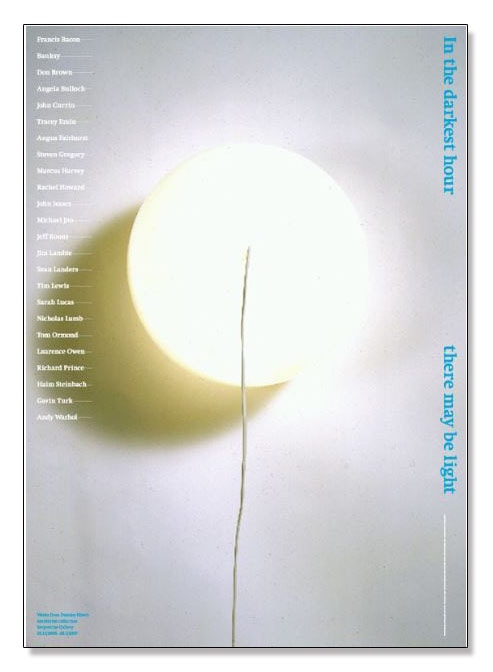 In the darkest hour there may be light jeff koons（アンジェラ ブロック）